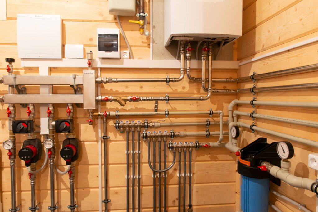Монтаж отопления в частном доме