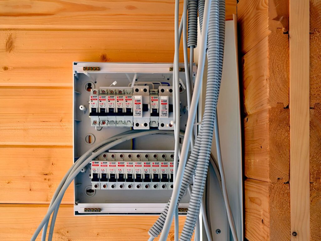 Разводка электроснабжения в загородном доме